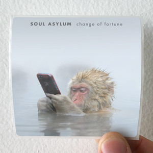 Soul Asylum Change Of Fortune Album Cover Sticker Soul Asylum Change Of Fortune Album Cover Sticker
