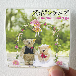 Spontania The Beautiful Life Album Cover Sticker