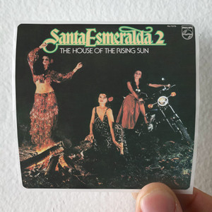 Santa Esmeralda The House Of The Rising Sun Album Cover Sticker Santa Esmeralda The House Of The Rising Sun Album Cover Sticker