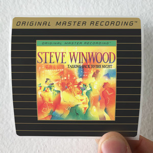 Steve Winwood Talking Back To The Night 1 Album Cover Sticker