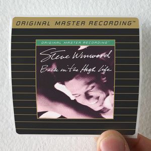 Steve Winwood Back In The High Life Album Cover Sticker Steve Winwood Back In The High Life Album Cover Sticker