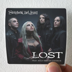 Stitched Up Heart Lost Album Cover Sticker Stitched Up Heart Lost Album Cover Sticker