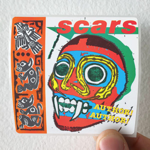 Scars Author Author Album Cover Sticker