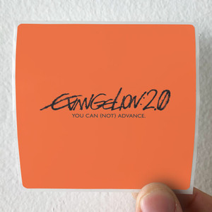 Shiro Sagisu Evangelion 20 You Can Not Advance Original Sound Track 1 Album Cover Sticker