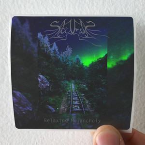 Stillness Relaxing Melancholy Album Cover Sticker