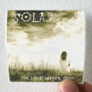 Solas The Hour Before Dawn Album Cover Sticker