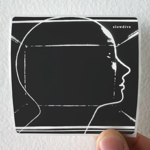 Slowdive Slowdive 1 Album Cover Sticker Slowdive Slowdive 1 Album Cover Sticker