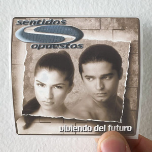 Sentidos Opuestos Viviendo Del Futuro Album Cover Sticker