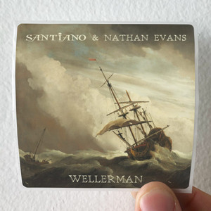 Santiano Wellerman Album Cover Sticker Santiano Wellerman Album Cover Sticker