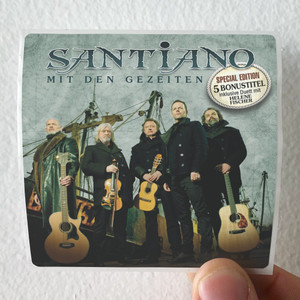 Santiano Mit Den Gezeiten 1 Album Cover Sticker