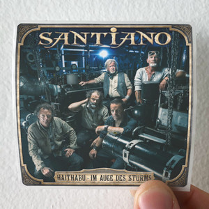 Santiano Haithabu Im Auge Des Sturms Album Cover Sticker