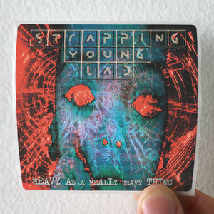 Strapping Young Lad Heavy As A Really Heavy Thing Album Cover Sticker