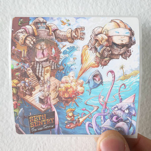 Seth Sentry This Was Tomorrow Album Cover Sticker Seth Sentry This Was Tomorrow Album Cover Sticker