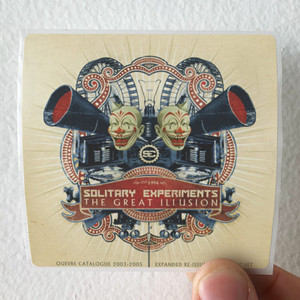 Solitary Experiments The Great Illusion Album Cover Sticker Solitary Experiments The Great Illusion Album Cover Sticker