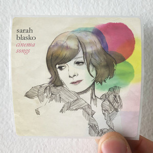Sarah Blasko Cinema Songs Album Cover Sticker Sarah Blasko Cinema Songs Album Cover Sticker
