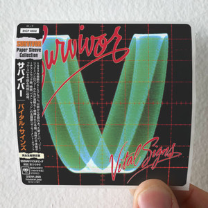 Survivor Vital Signs 1 Album Cover Sticker Survivor Vital Signs 1 Album Cover Sticker