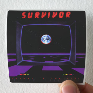 Survivor Caught In The Game 1 Album Cover Sticker Survivor Caught In The Game 1 Album Cover Sticker