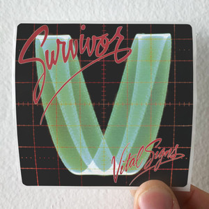 Survivor Vital Signs-1 Album Cover Sticker