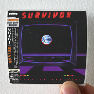 Survivor Caught In The Game Album Cover Sticker Survivor Caught In The Game Album Cover Sticker