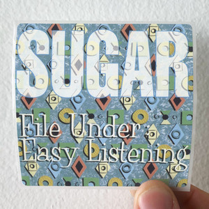 Sugar File Under Easy Listening Album Cover Sticker Sugar File Under Easy Listening Album Cover Sticker