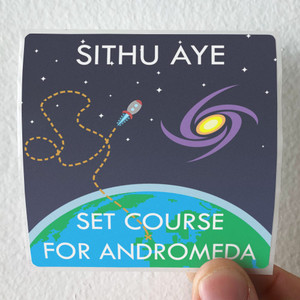 Sithu Aye Set Course For Andromeda Album Cover Sticker