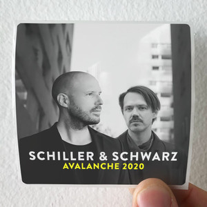 Schiller Avalanche Album Cover Sticker Schiller Avalanche Album Cover Sticker