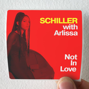Schiller Not In Love 1 Album Cover Sticker