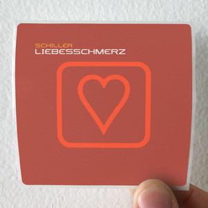 Schiller Liebesschmerz Album Cover Sticker