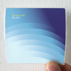 Schiller Sun 1 Album Cover Sticker Schiller Sun 1 Album Cover Sticker