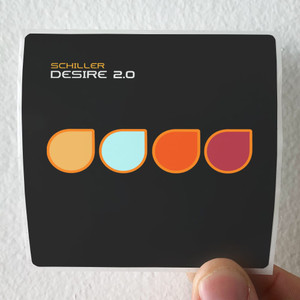 Schiller Desire 20 Album Cover Sticker