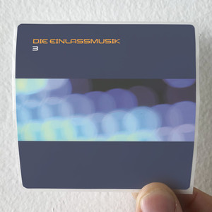 Schiller Die Einlassmusik 3 Album Cover Sticker