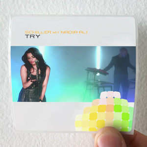 Schiller Try 5 Album Cover Sticker