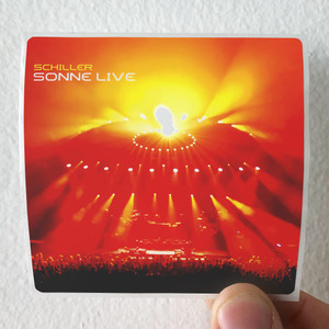 Schiller Sonne Live Album Cover Sticker