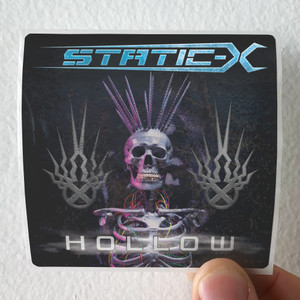 Static-X Hollow Project Regeneration Album Cover Sticker