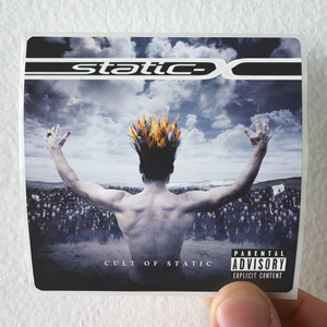 Static-X Cult Of Static Album Cover Sticker