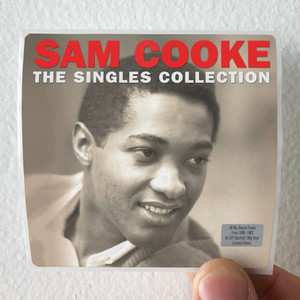 Sam Cooke The Singles Collection 1 Album Cover Sticker Sam Cooke The Singles Collection 1 Album Cover Sticker