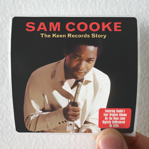 Sam Cooke The Keen Records Story Album Cover Sticker Sam Cooke The Keen Records Story Album Cover Sticker