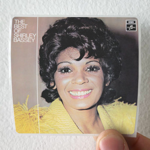 Shirley Bassey The Best Of Shirley Bassey Album Cover Sticker Shirley Bassey The Best Of Shirley Bassey Album Cover Sticker