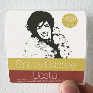 Shirley Bassey The Best Of Shirley Bassey 1 Album Cover Sticker Shirley Bassey The Best Of Shirley Bassey 1 Album Cover Sticker