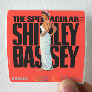 Shirley Bassey The Spectacular Shirley Bassey Album Cover Sticker Shirley Bassey The Spectacular Shirley Bassey Album Cover Sticker