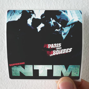Supreme NTM Paris Sous Les Bombes Album Cover Sticker Supreme NTM Paris Sous Les Bombes Album Cover Sticker