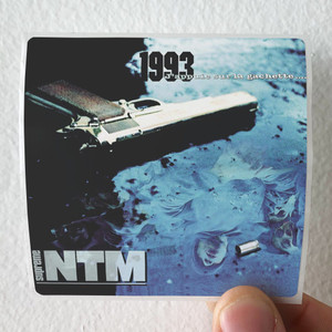 Supreme NTM 1993 Jappuie Sur La Gachette Album Cover Sticker Supreme NTM 1993 Jappuie Sur La Gachette Album Cover Sticker