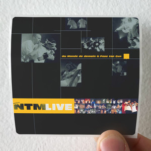 Supreme NTM Live Du Monde De Demain Pose Ton Gun Album Cover Sticker Supreme NTM Live Du Monde De Demain Pose Ton Gun Album Cover Sticker