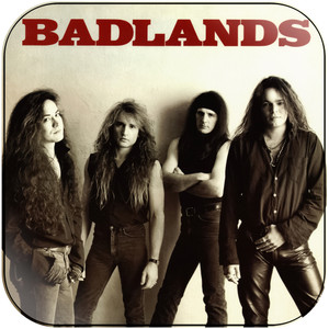Badlands Voodoo Highway Album Cover Sticker Album Cover Sticker