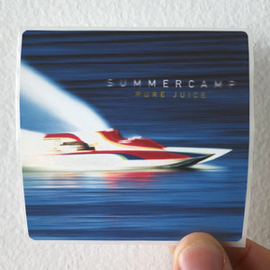 Summercamp Pure Juice Album Cover Sticker
