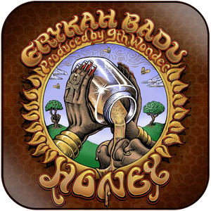 Erykah Badu Honey-2 Album Cover Sticker Album Cover Sticker