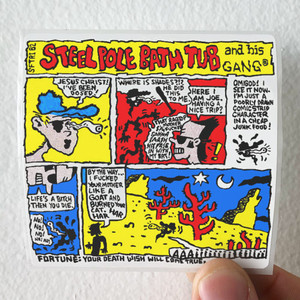 Steel Pole Bath Tub Arizona Garbage Truck Voodoo Chile Album Cover Sticker