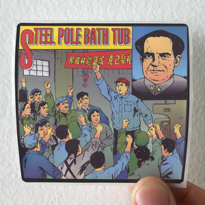 Steel Pole Bath Tub Auf Wiedersehen Surrender Album Cover Sticker Steel Pole Bath Tub Auf Wiedersehen Surrender Album Cover Sticker