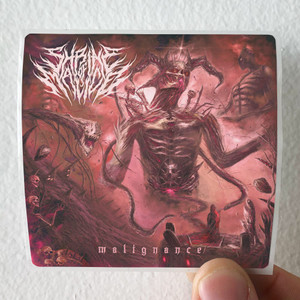 Shrine of Malice Malignance Album Cover Sticker Shrine of Malice Malignance Album Cover Sticker