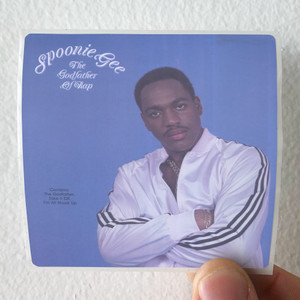 Spoonie Gee The Godfather Of Rap Album Cover Sticker